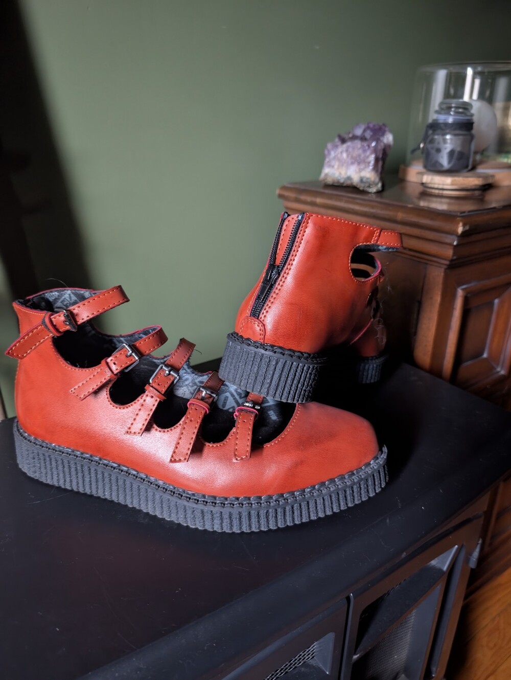 T.U.K. Orange Creepers